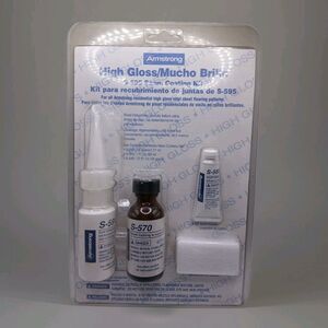 Armstrong High Gloss S-595 Seam Coating Kit Brand New Sealed Made In USA